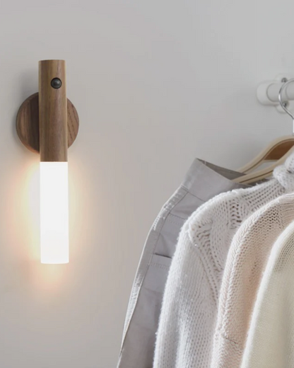 Arne - Rechargeable Wooden Sconce