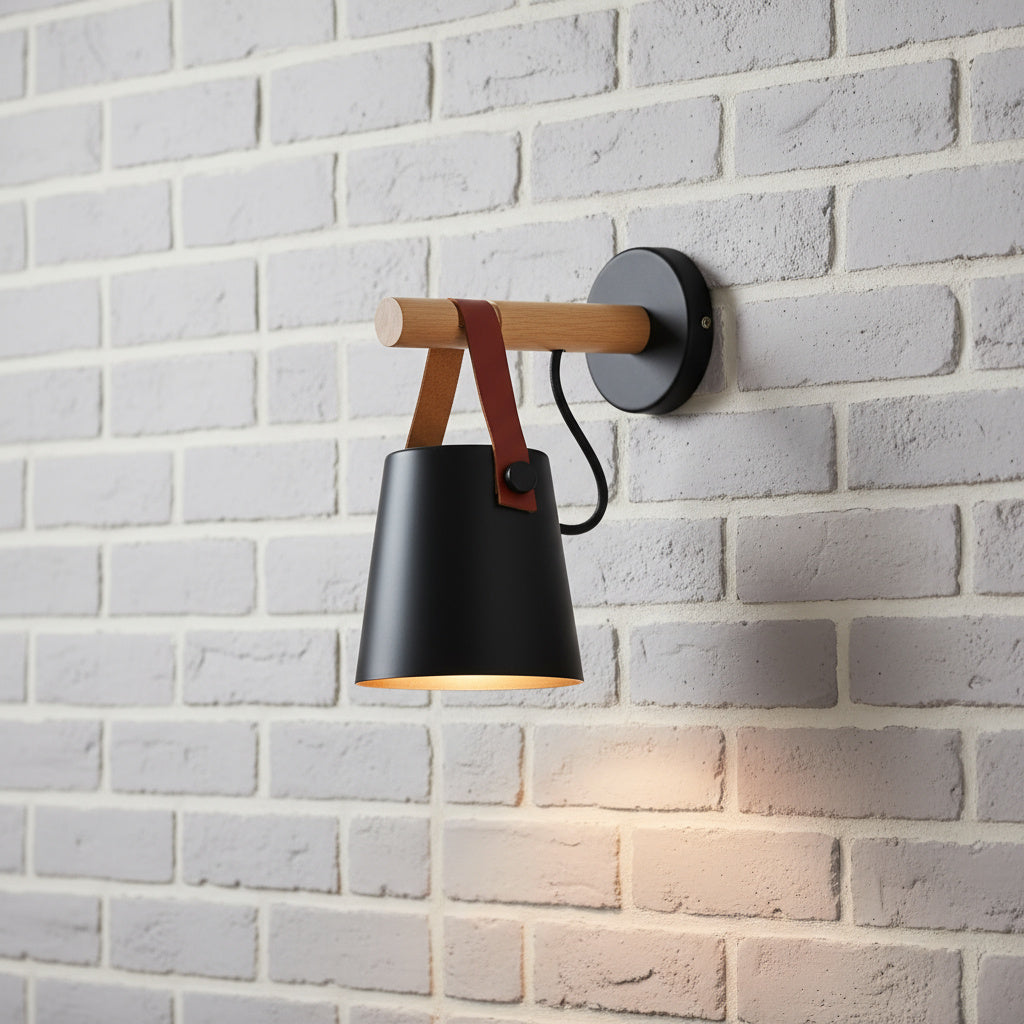 Marit - Nordic Wooden Wall Lights for Bedroom