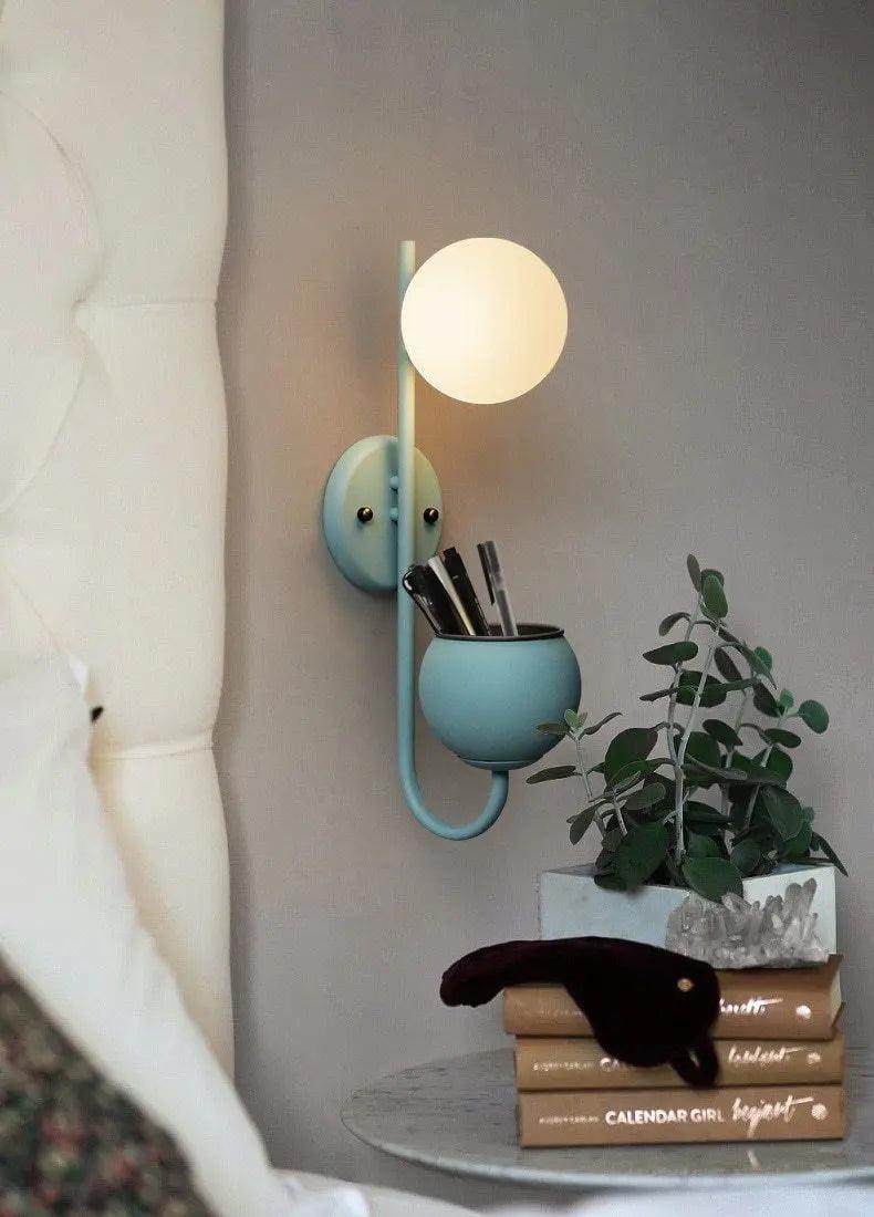 Kelda - Nordic Planter Light Sconce