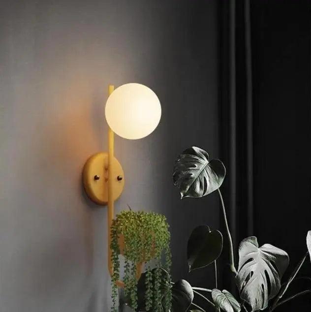 Kelda - Nordic Planter Light Sconce