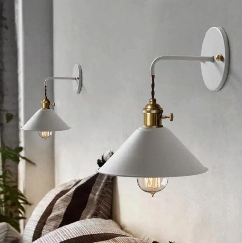 Leea - Vintage Plated Wall Lamp