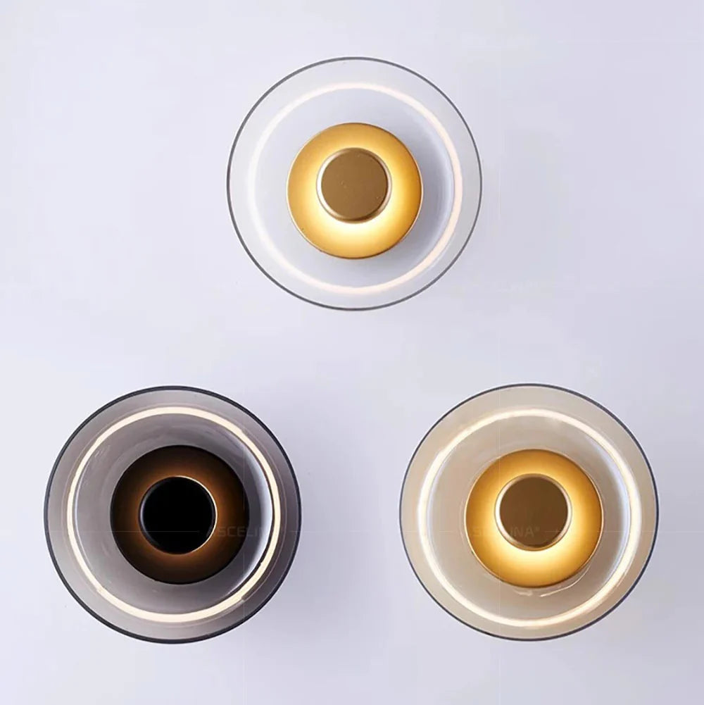 Svala - Modern Glass LED Wall Light