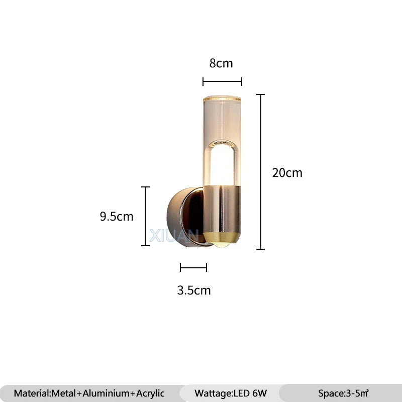 Sigrid - Nordic Bedside Wall Light Rotatable