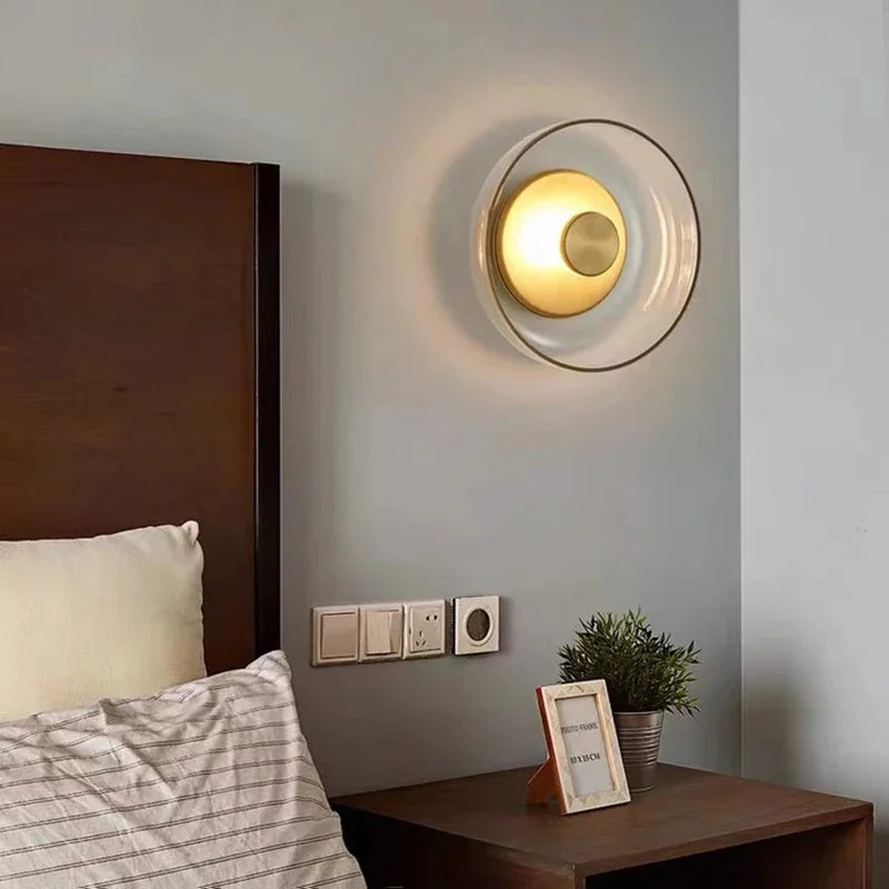 Svala - Modern Glass LED Wall Light