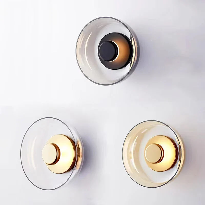 Svala - Modern Glass LED Wall Light