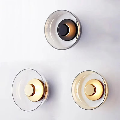 Svala - Modern Glass LED Wall Light