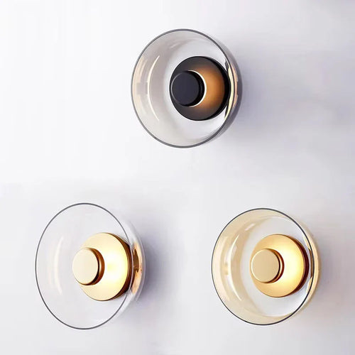 Svala - Modern Glass LED Wall Light