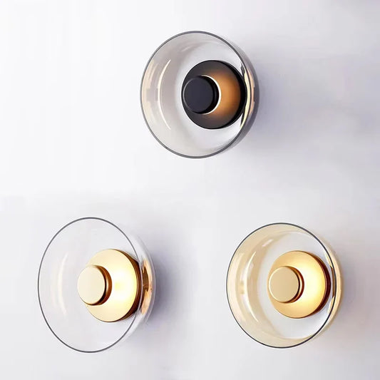 Svala - Modern Glass LED Wall Light