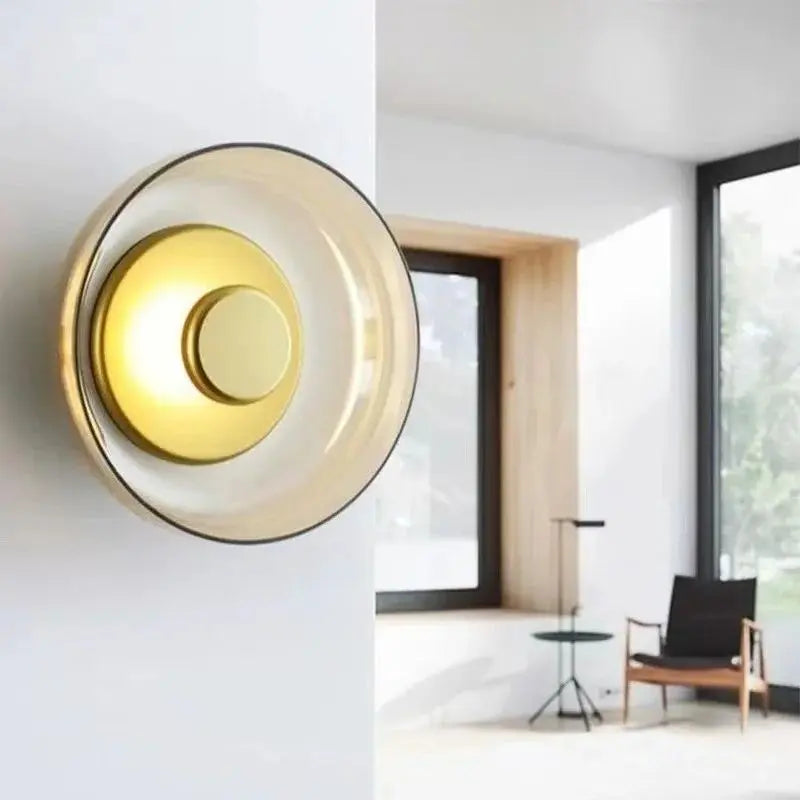 Svala - Modern Glass LED Wall Light