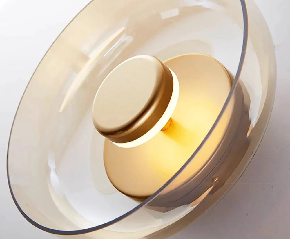 Svala - Modern Glass LED Wall Light