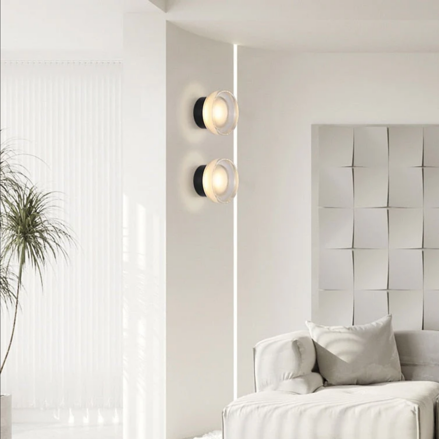 Lisken -  Dome Wall / Ceiling Light
