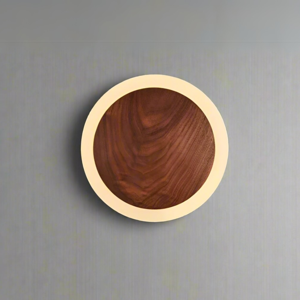 Tormod – Modern Walnut LED Wall Light