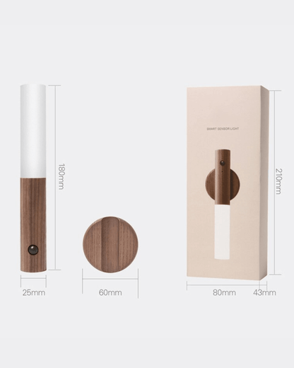 Arne - Rechargeable Wooden Sconce
