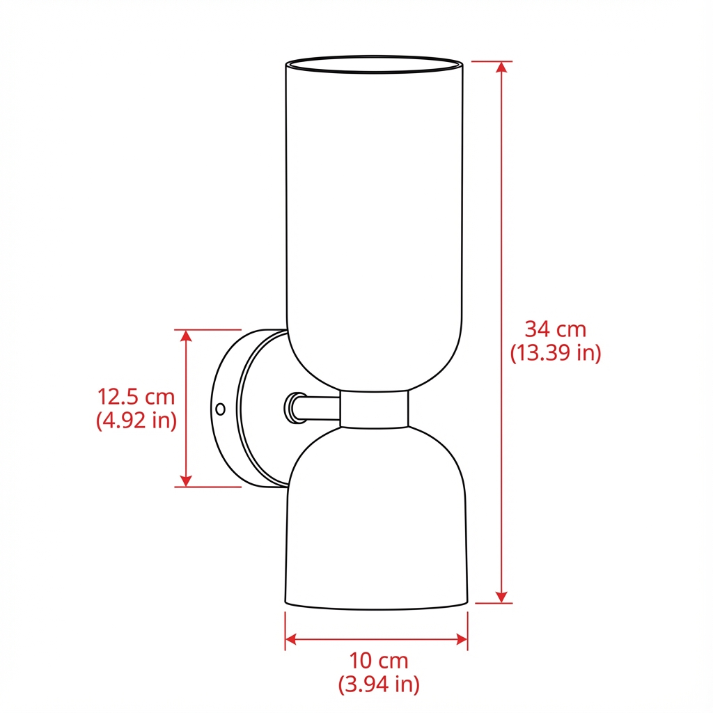 Elin – Nordic Modern Glass Wall Light Fixture