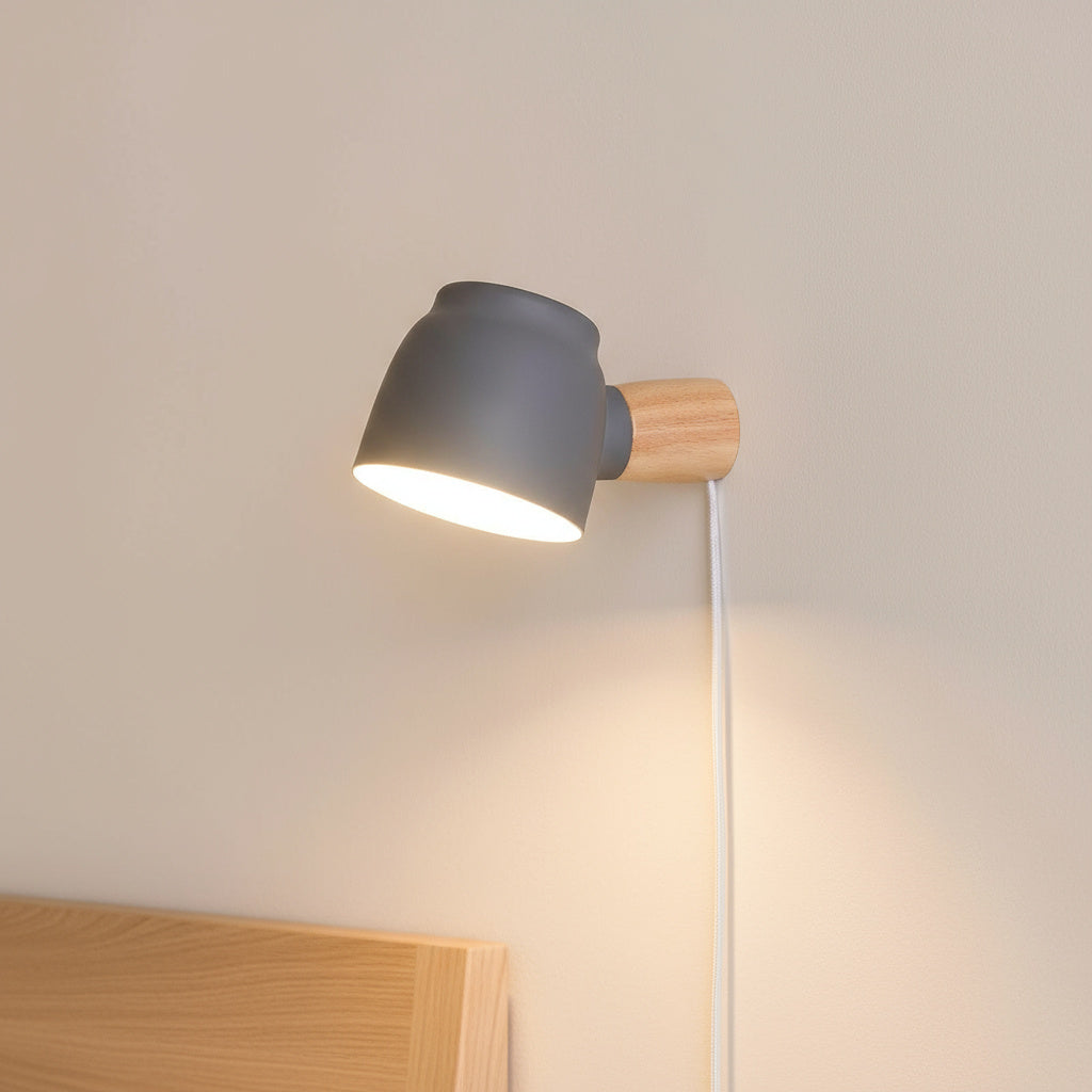Oona - Nordic Plug in Wall Sconce