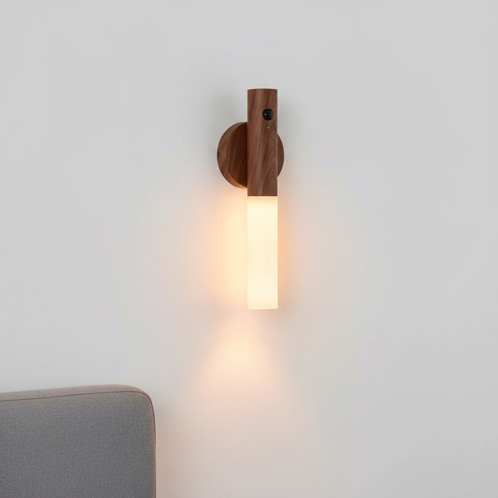 Arne - Rechargeable Wooden Sconce