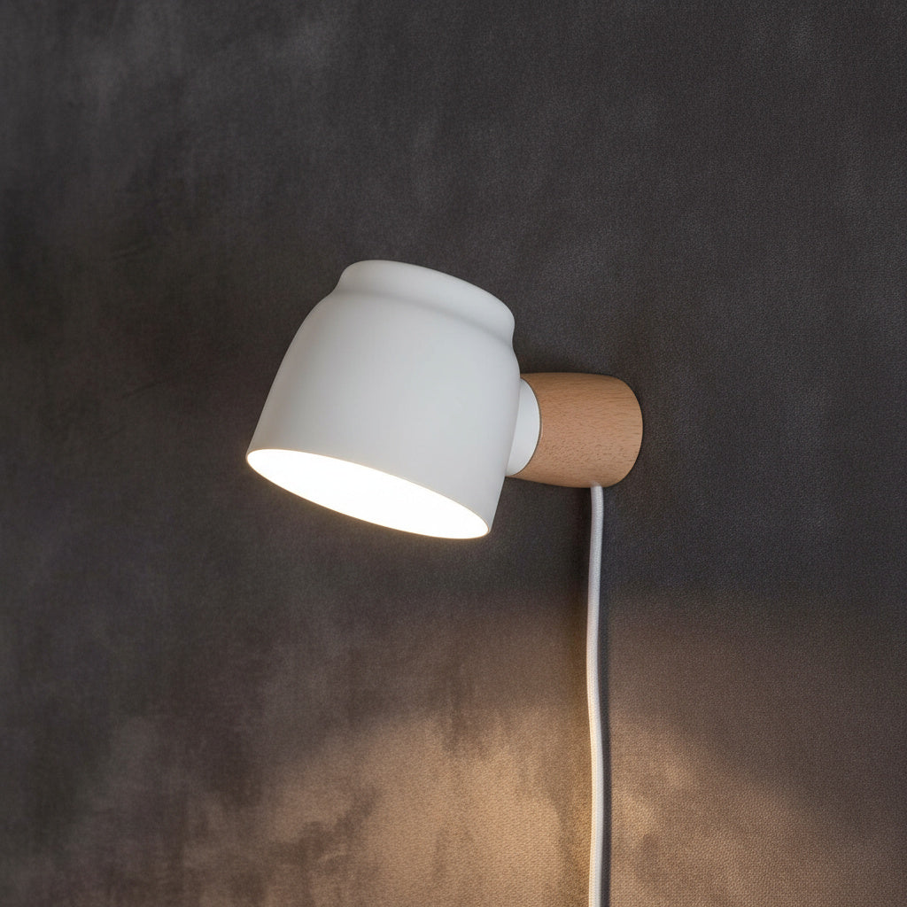 Oona - Nordic Plug in Wall Sconce