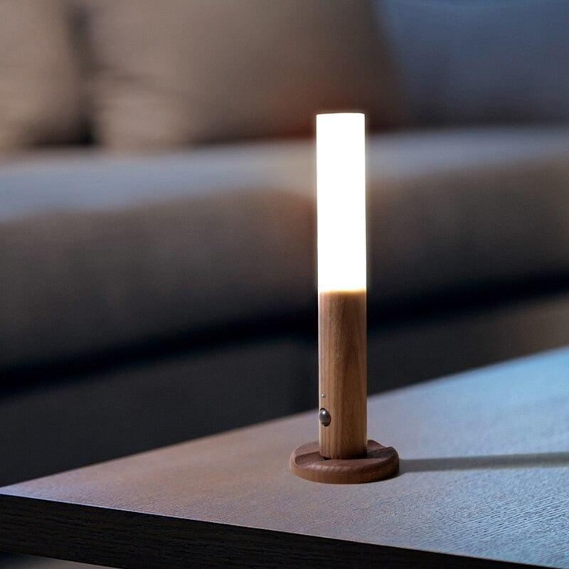 Arne - Rechargeable Wooden Sconce